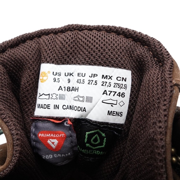 NEW Men's Timberland 6-Inch Waterproof Field Boot TB-0A18AH-D47 - Picture 12 of 16